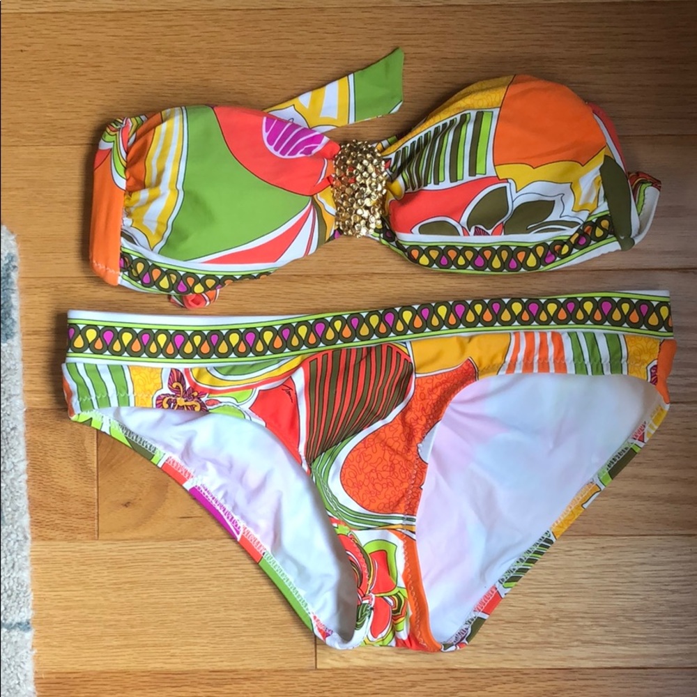 Trina Turk Bright Orange Bikini